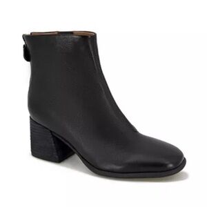 Gentle Souls Sandryn Black Leather Booties MSRP $235 Size 9.5 New